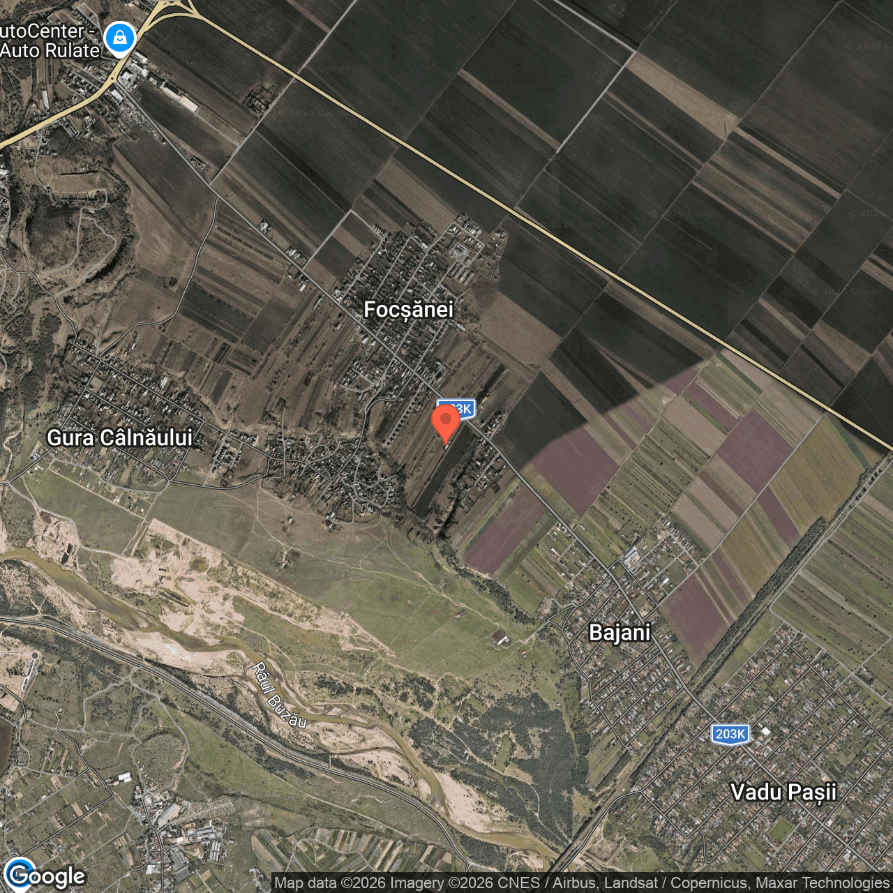 Poza harta hybrid, zoom 14, adresa Vadu Pasii, sat Focșănei, jud. Buzău, , judetul