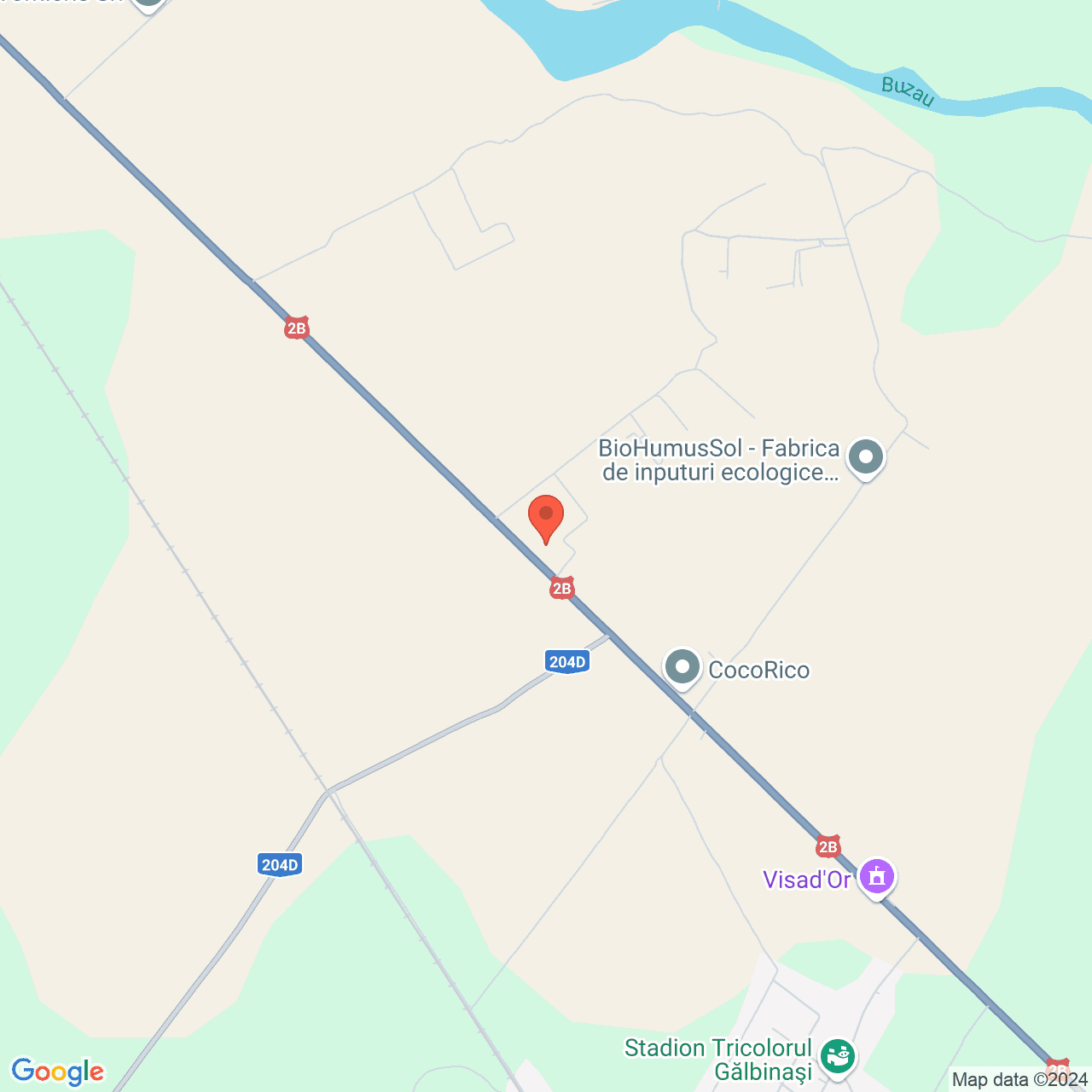 Poza harta streetview, zoom 14, adresa Buzau, Soseaua Brailei , , judetul