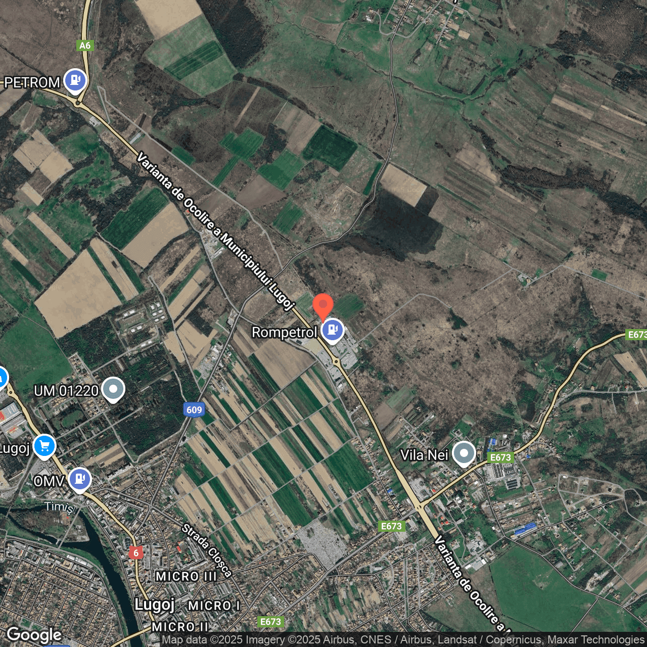 Poza harta hybrid, zoom 14, adresa Lugoj, strada Strugurilor, nr. 70,, , judetul