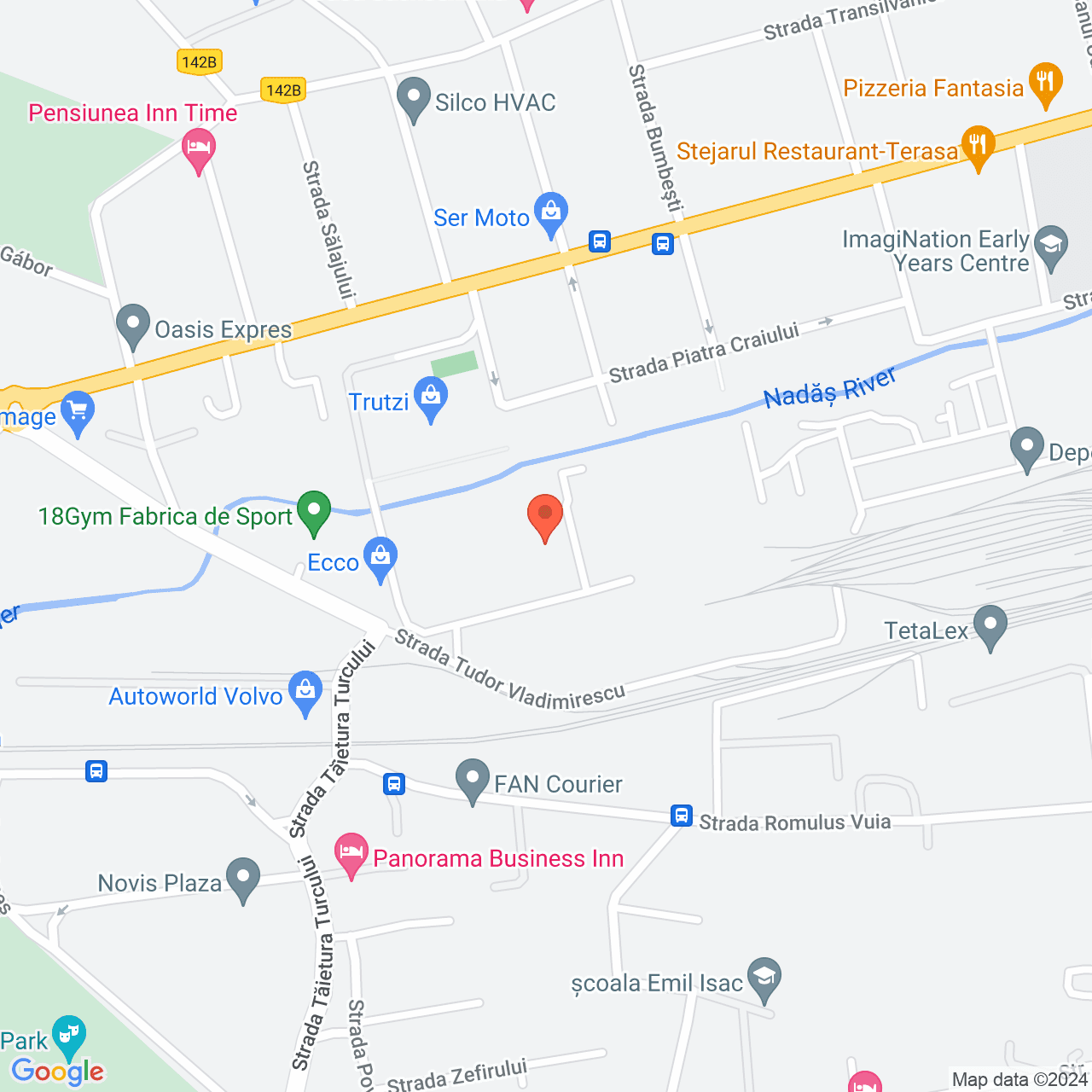 Poza harta streetview, zoom 16, adresa Cluj-Napoca, str. Tudor Vladimirescu, nr. 16, , judetul