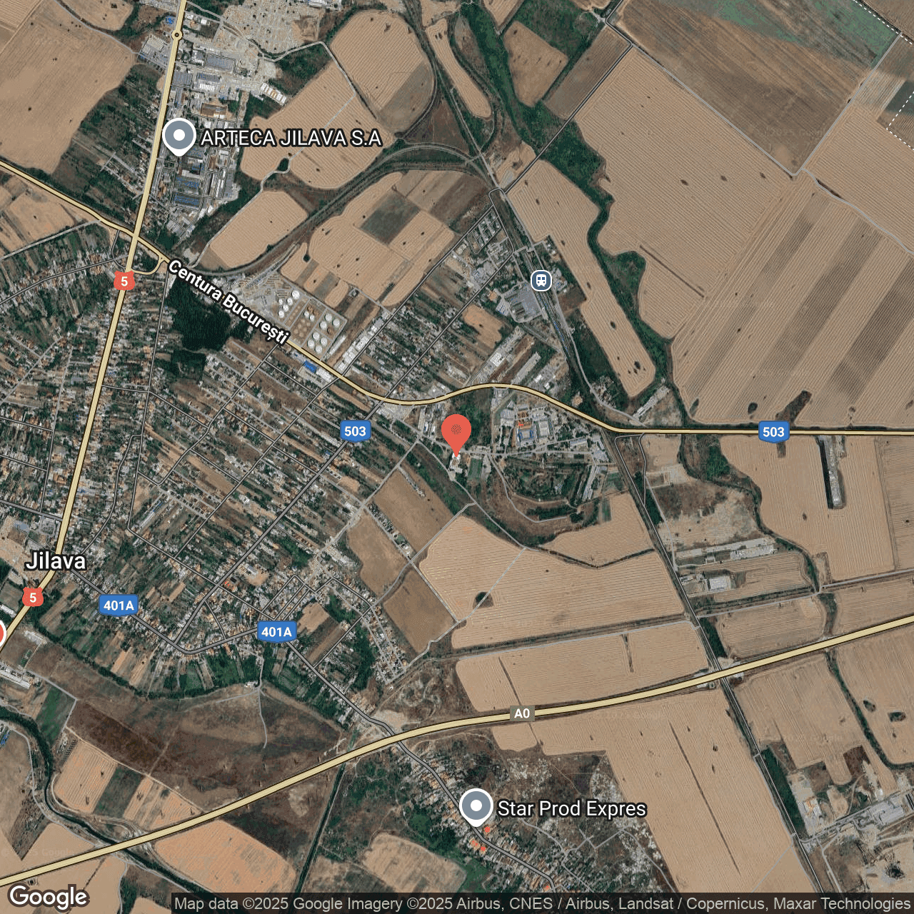 Poza harta hybrid, zoom 14, adresa Jilava, str. Sabarului 8C, , judetul