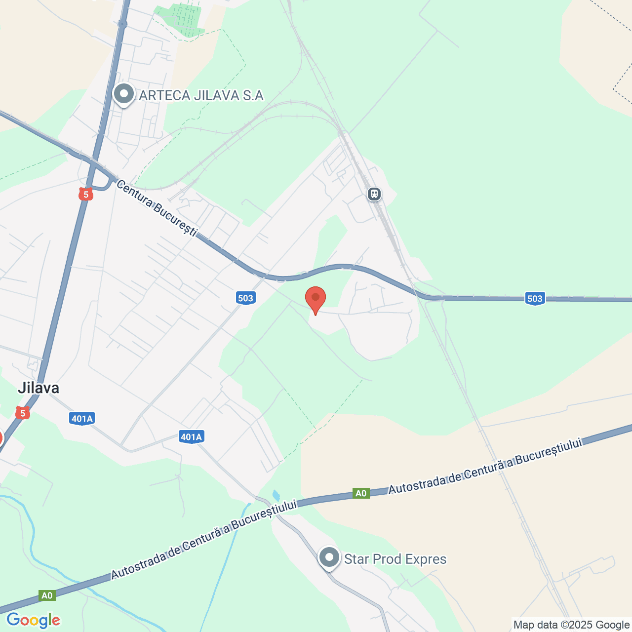 Poza harta streetview, zoom 14, adresa Jilava, str. Sabarului 8C, , judetul