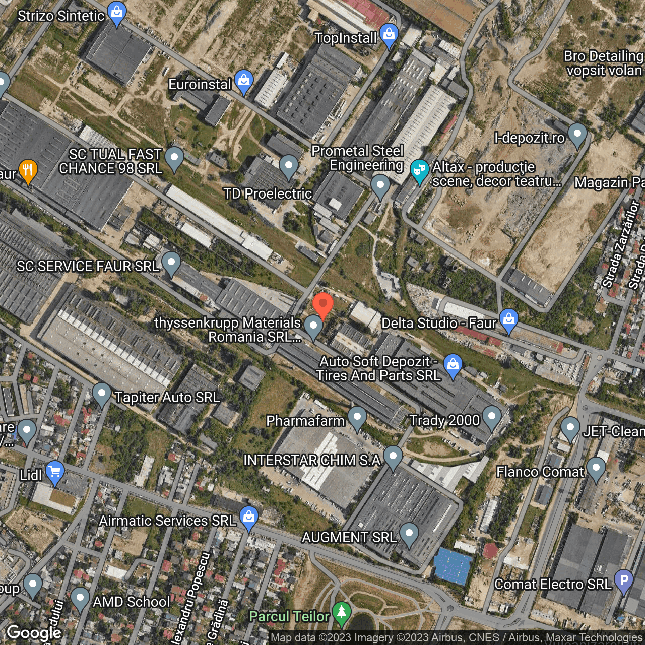 Poza harta hybrid, zoom 16, adresa Bulevardul Basarabia, nr. 256, , judetul