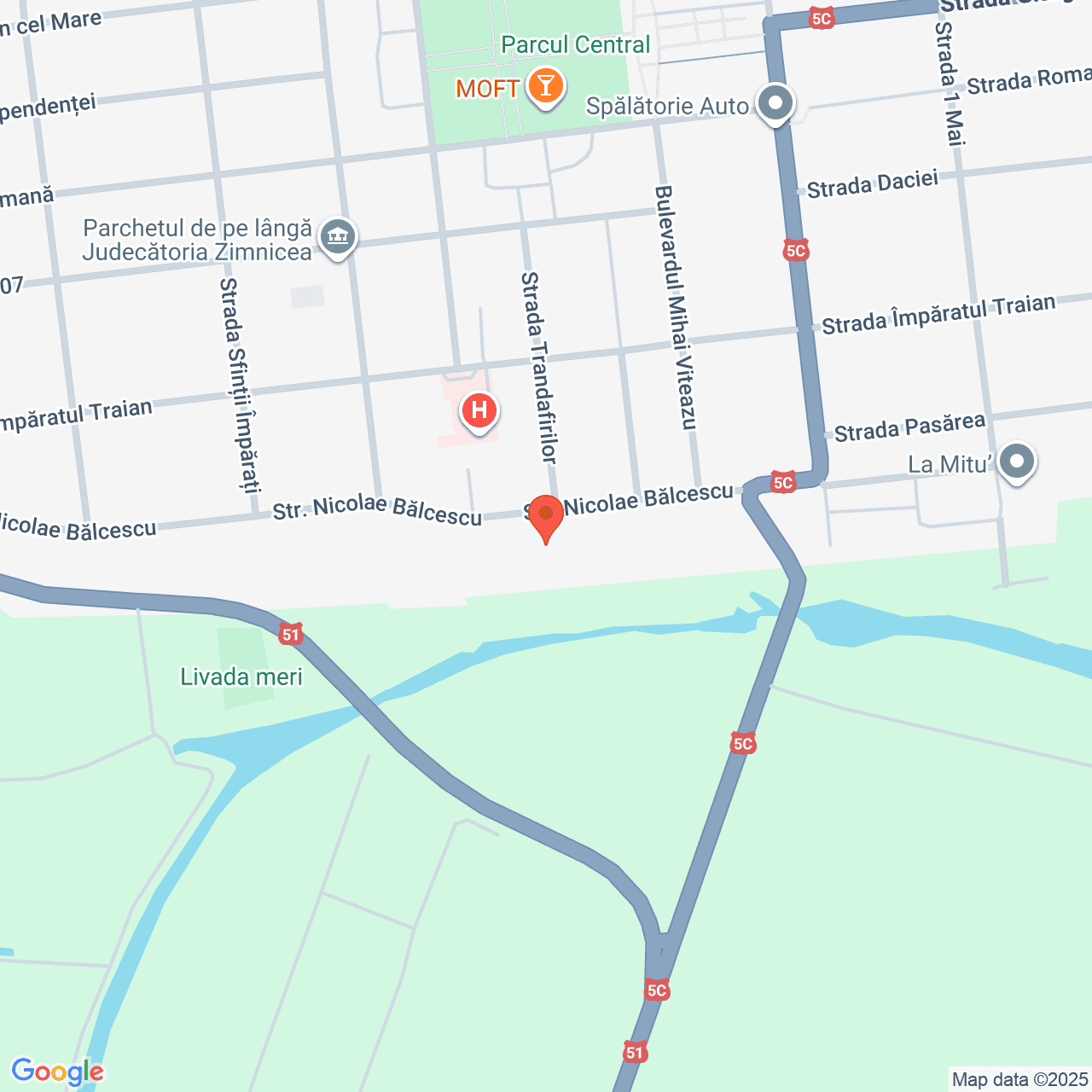 Poza harta streetview, zoom 16, adresa Zimnicea Teleorman, , judetul