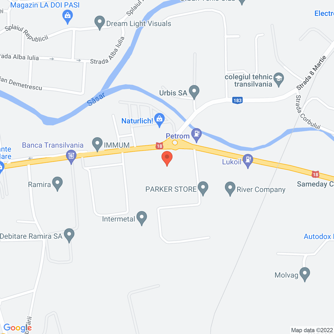 Poza harta streetview, zoom 16, adresa Baia Mare, judetul Maramures