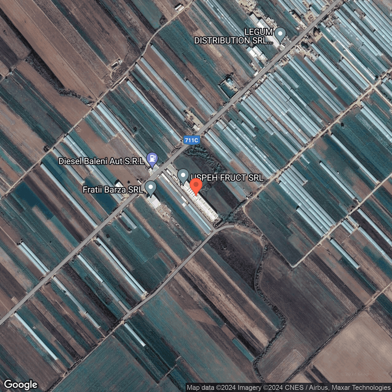 Poza harta hybrid, zoom 16, adresa Soseaua Nucet, nr. 239, Baleni Sirbi, , judetul