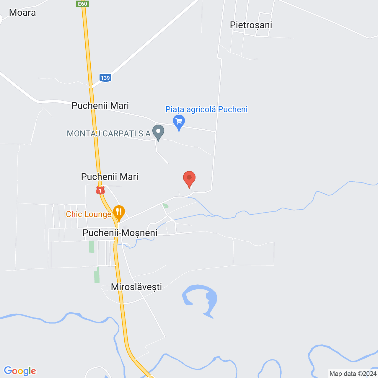 Poza harta streetview, zoom 14, adresa Puchenii Mosneni, , judetul