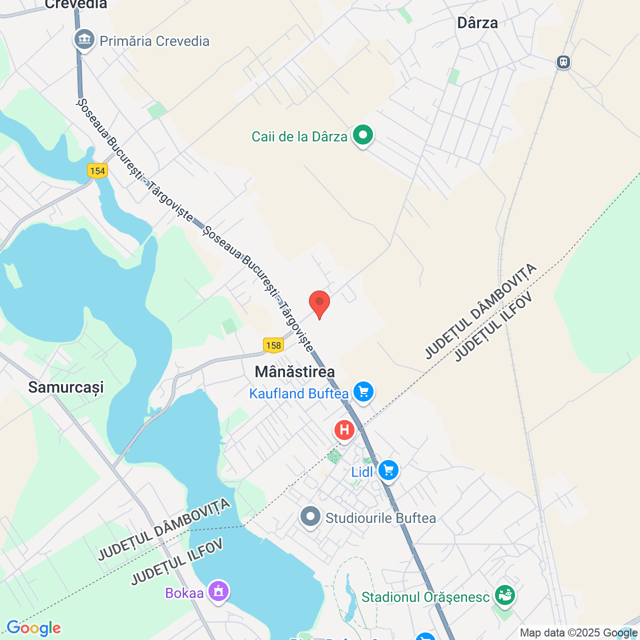 Poza harta streetview, zoom 14, adresa Crevedia Dambovita, , judetul