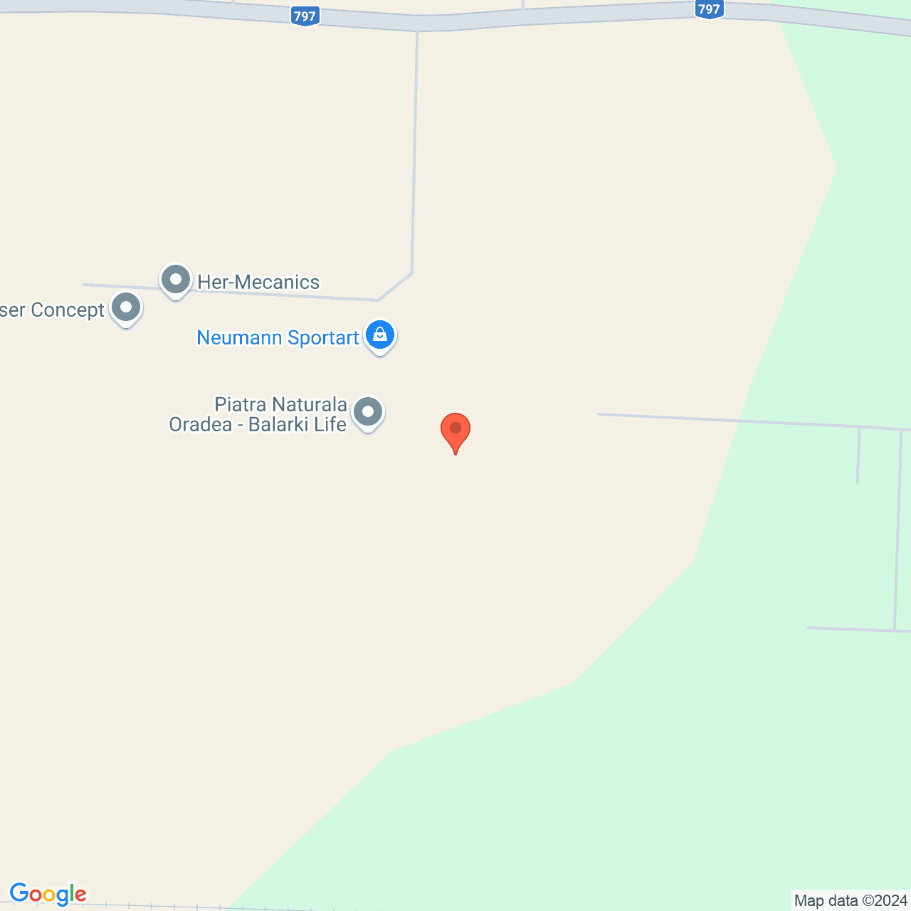 Poza harta streetview, zoom 16, adresa Santandrei Bihor, , judetul