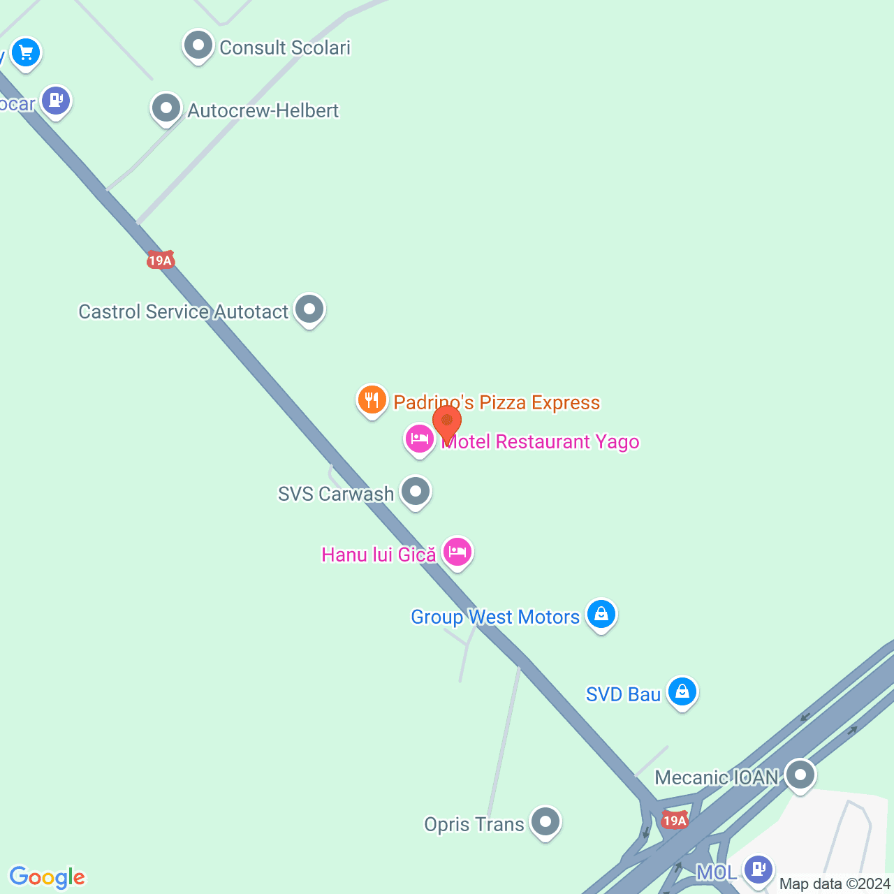 Poza harta streetview, zoom 16, adresa Satu Mare, str. Aurel Vlaicu, nr. 123F,, , judetul