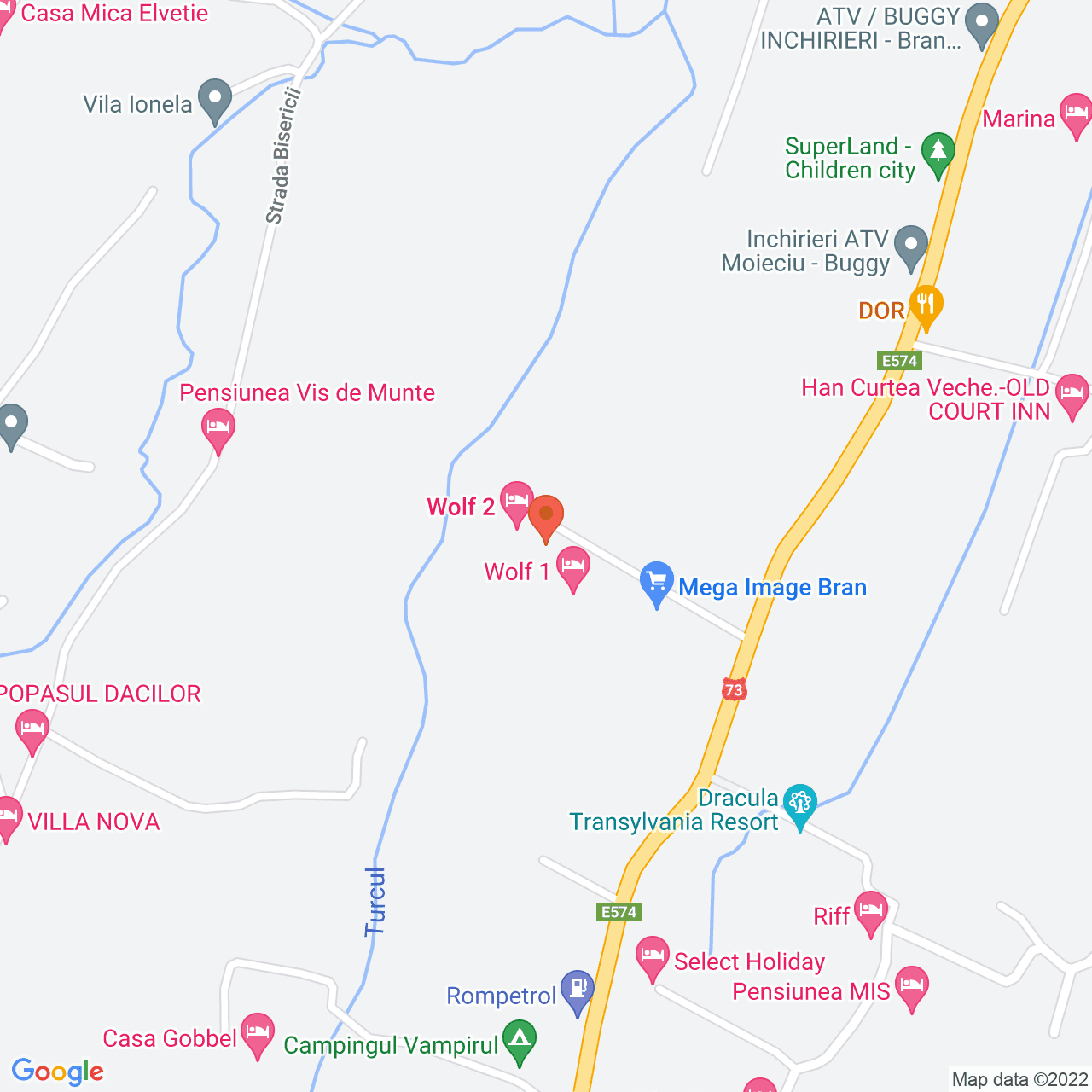 Poza harta streetview, zoom 16, adresa Tohanu Nou, Zarnesti, judetul Brasov