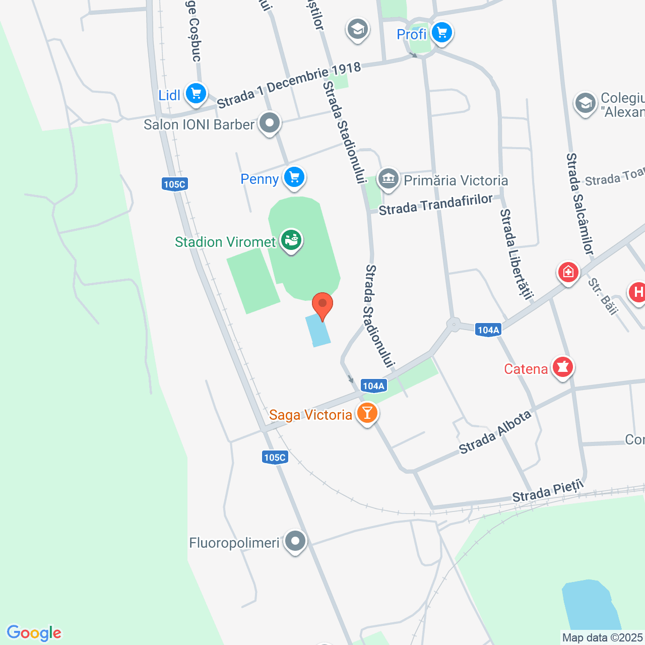 Poza harta streetview, zoom 16, adresa Victoria, judet Brașov, , judetul