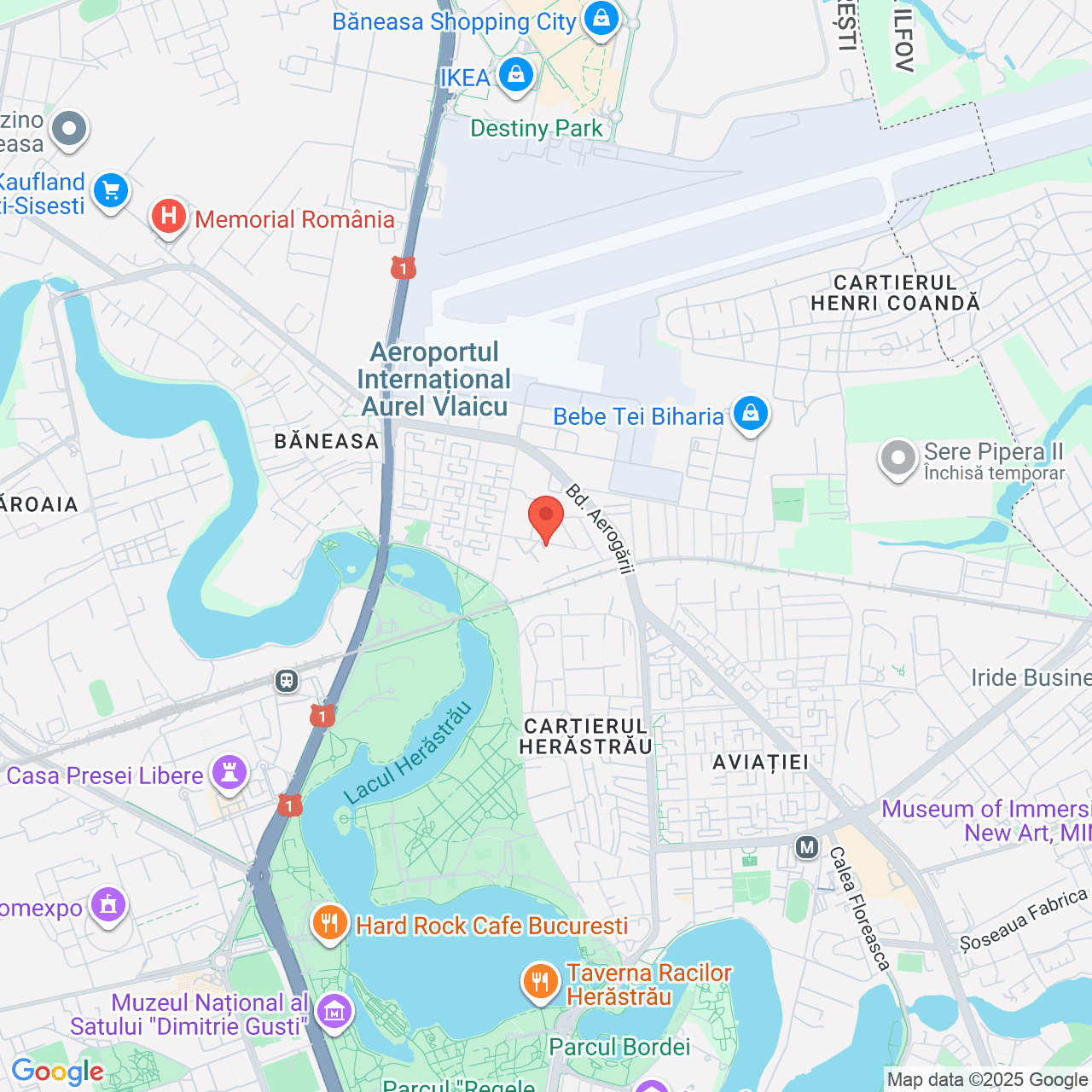 Poza harta streetview, zoom 14, adresa Strada Amiral Horia Macelariu, nr. 24, Sector 1, Bucuresti, , judetul