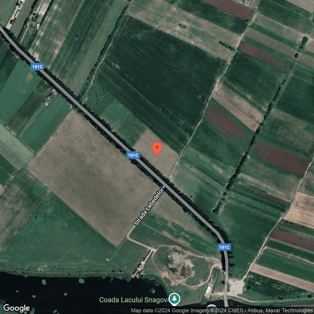 Poza harta hybrid, zoom 16, adresa Gruiu Ilfov, , judetul