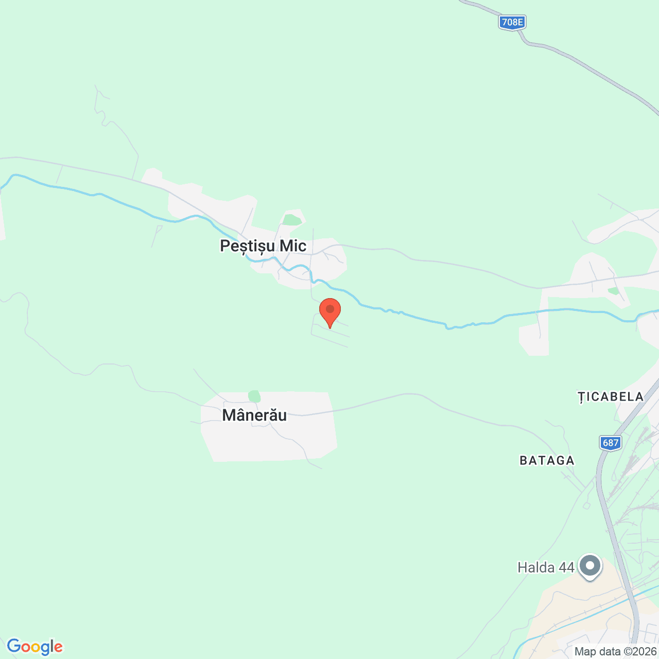Poza harta streetview, zoom 14, adresa Pestisu Mic Hunedoara, , judetul