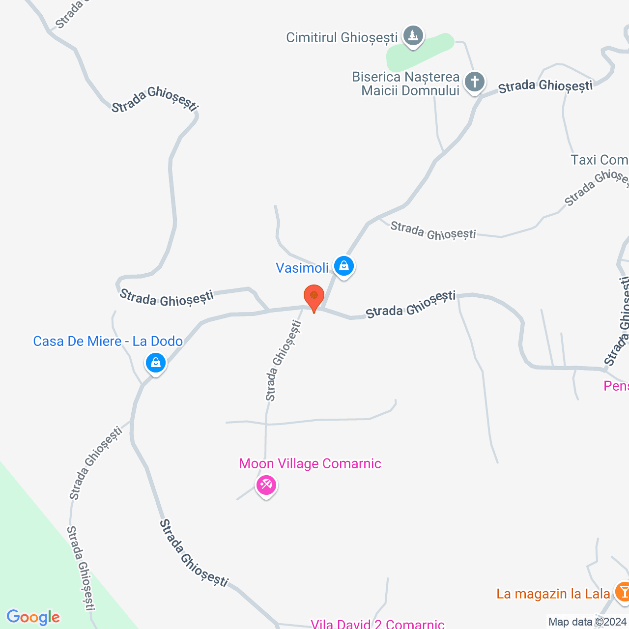 Poza harta streetview, zoom 16, adresa Comarnic, str. Ghiosesti, nr.308, , judetul