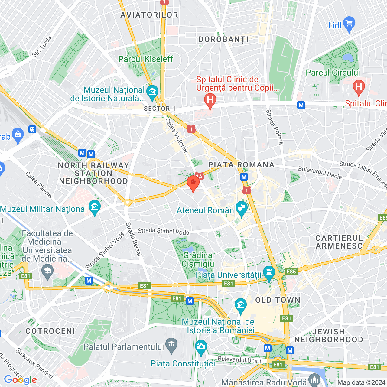 Poza harta streetview, zoom 14, adresa Strada General Constantin Budișteanu 11, , judetul