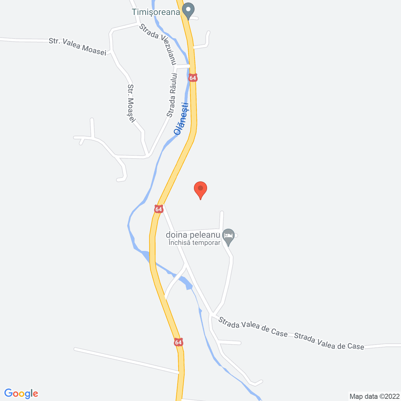 Poza harta streetview, zoom 16, adresa Olanesti, judetul Valcea