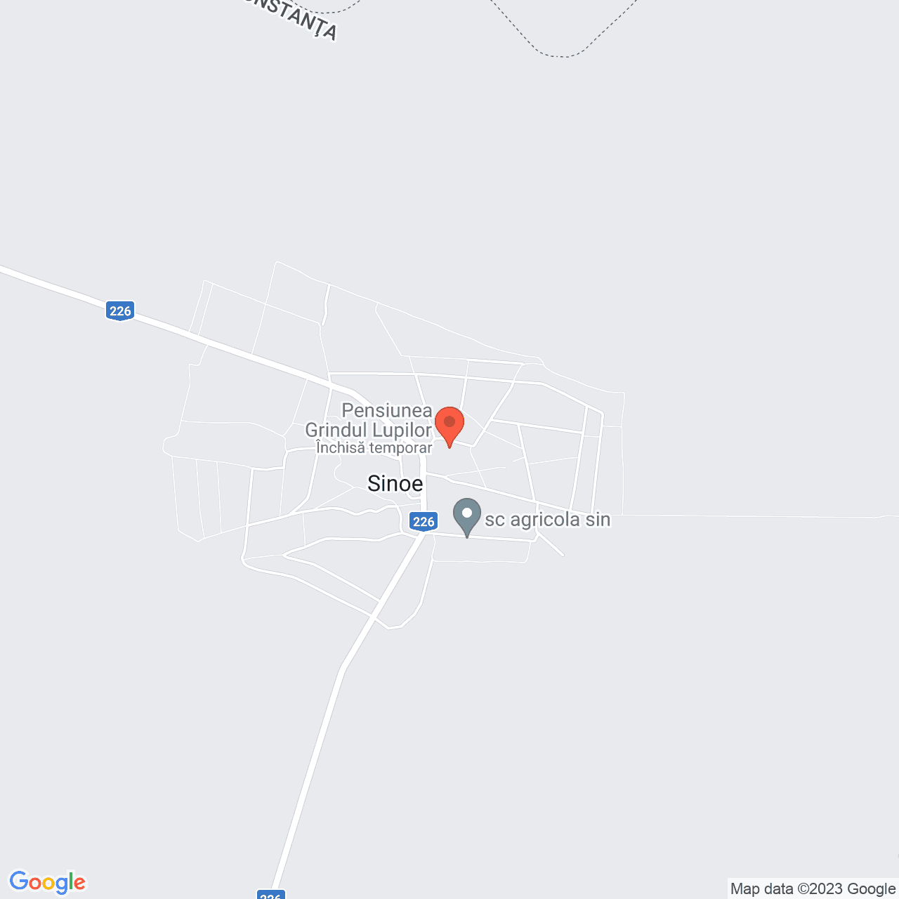Poza harta streetview, zoom 14, adresa Oierilor 4 Sinoie, , judetul