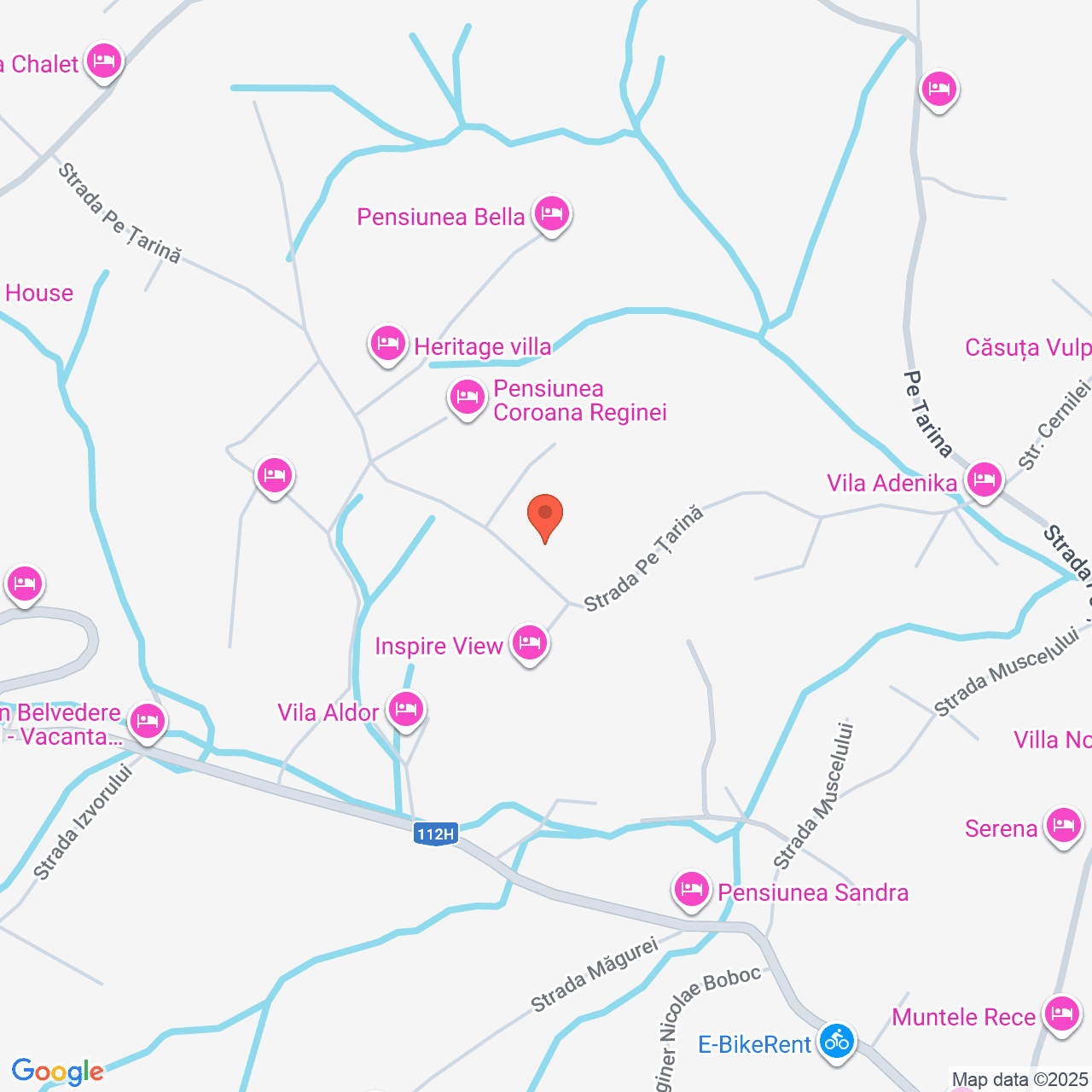 Poza harta streetview, zoom 16, adresa Strada Pe Tarina Predelut, , judetul