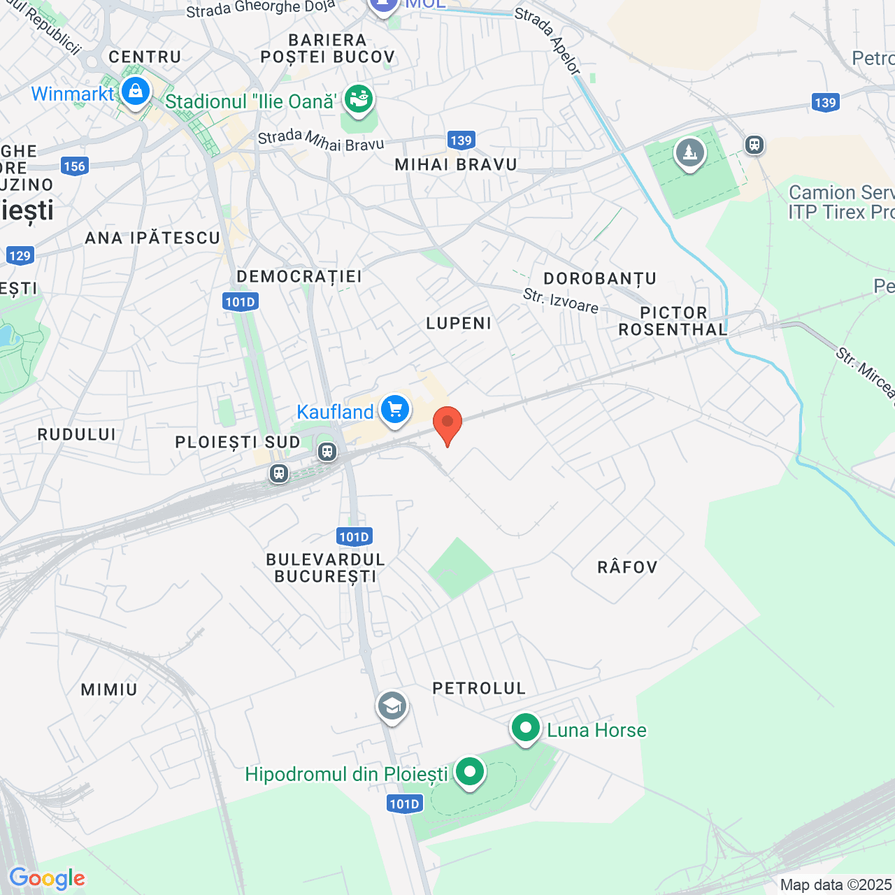 Poza harta streetview, zoom 14, adresa Strada Marin Mehedinteanu Ploiesti Prahova, , judetul