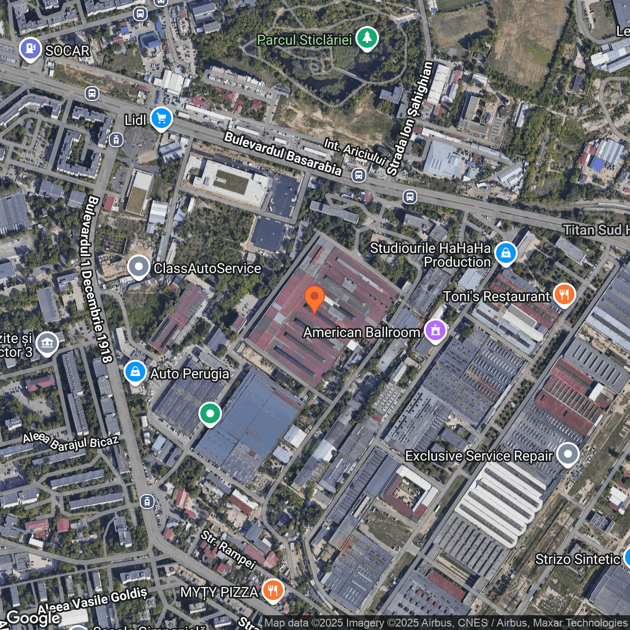 Poza harta hybrid, zoom 16, adresa Bucuresti, B-dul Basarabia, Nr. 250, , judetul