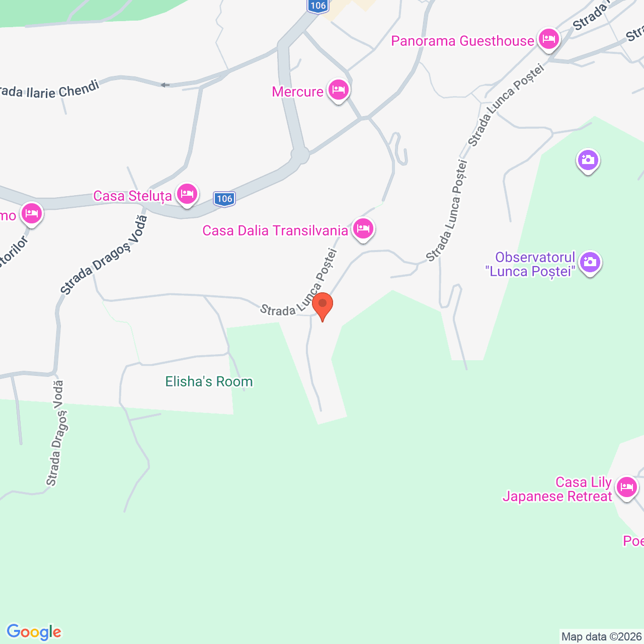 Poza harta streetview, zoom 16, adresa Strada Lunca Postei Sighisoara, , judetul