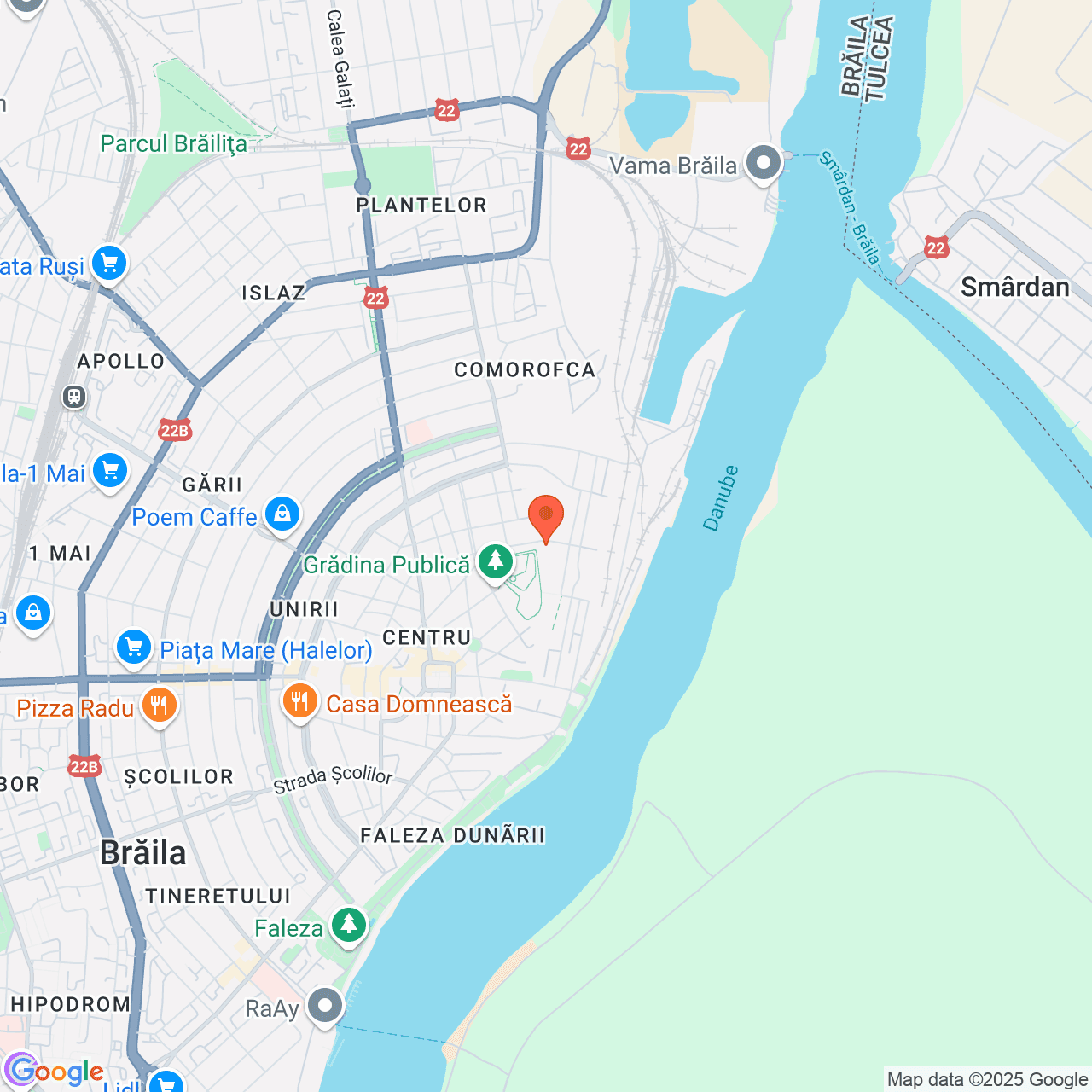 Poza harta streetview, zoom 14, adresa Brăila, strada Vadu Schelei nr. 17, , judetul