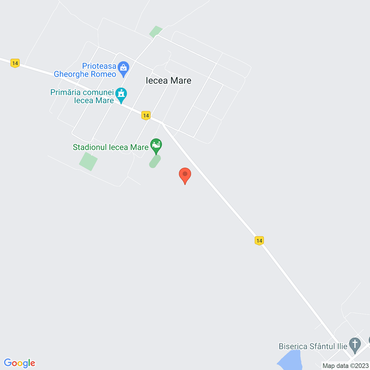 Poza harta streetview, zoom 14, adresa Iecea Mare, , judetul