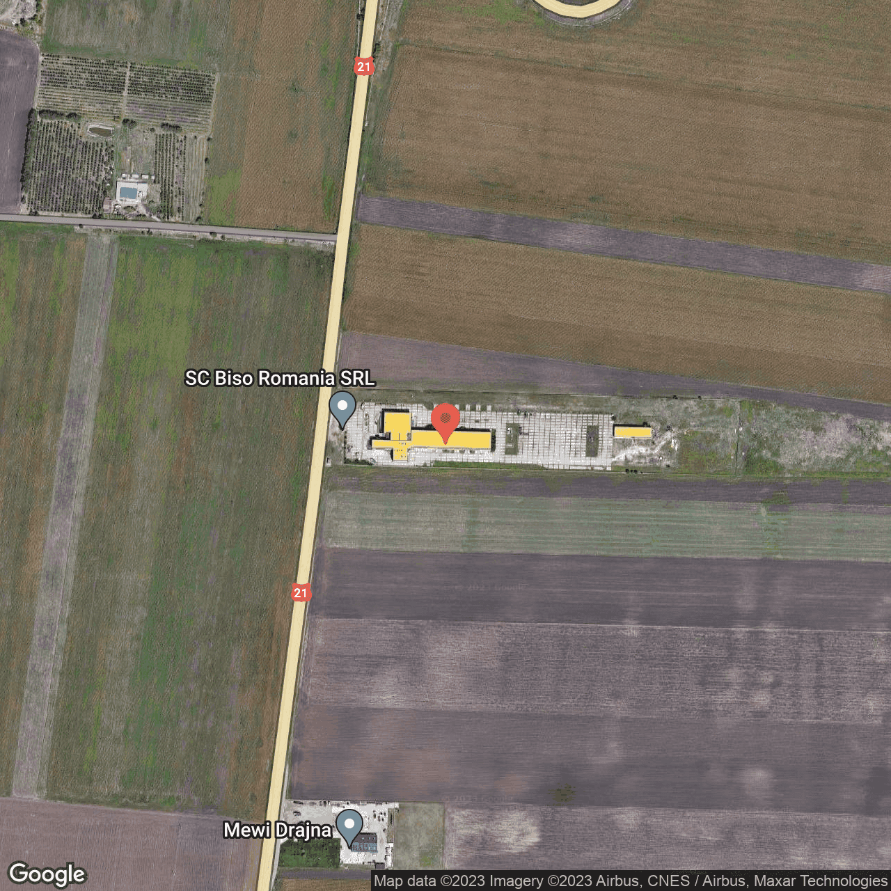 Poza harta hybrid, zoom 16, adresa Drajna Noua, , judetul