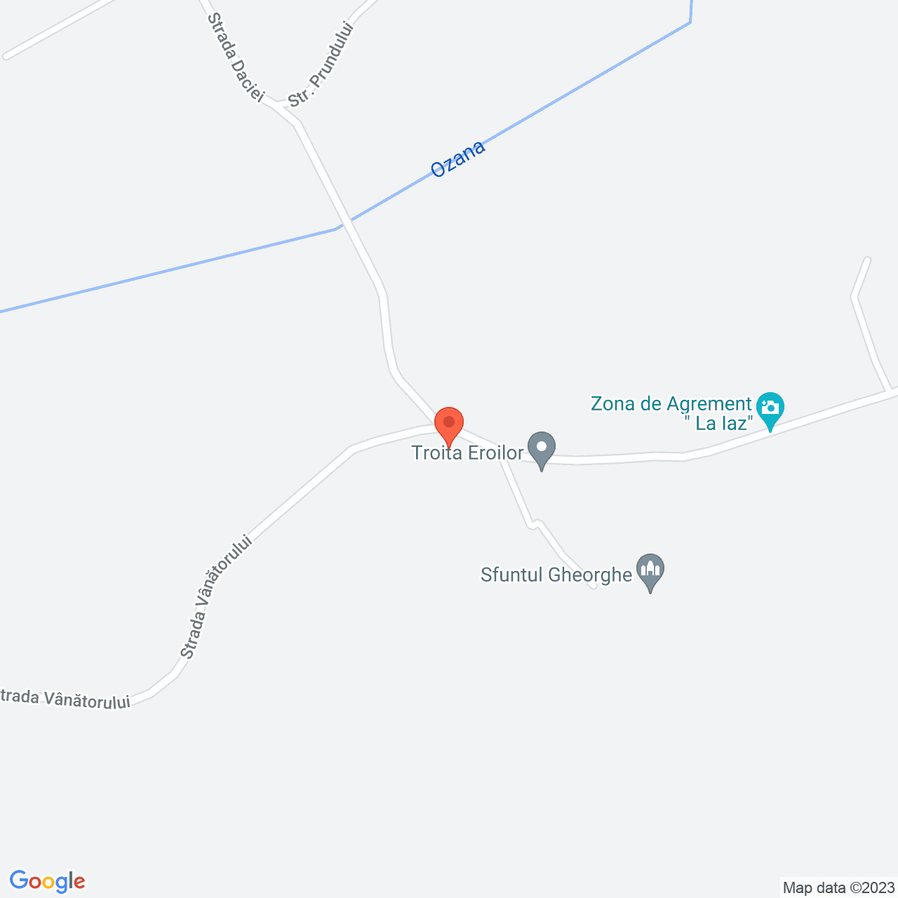 Poza harta streetview, zoom 16, adresa Targu Neamt str. Vanatorului, nr.50, , judetul