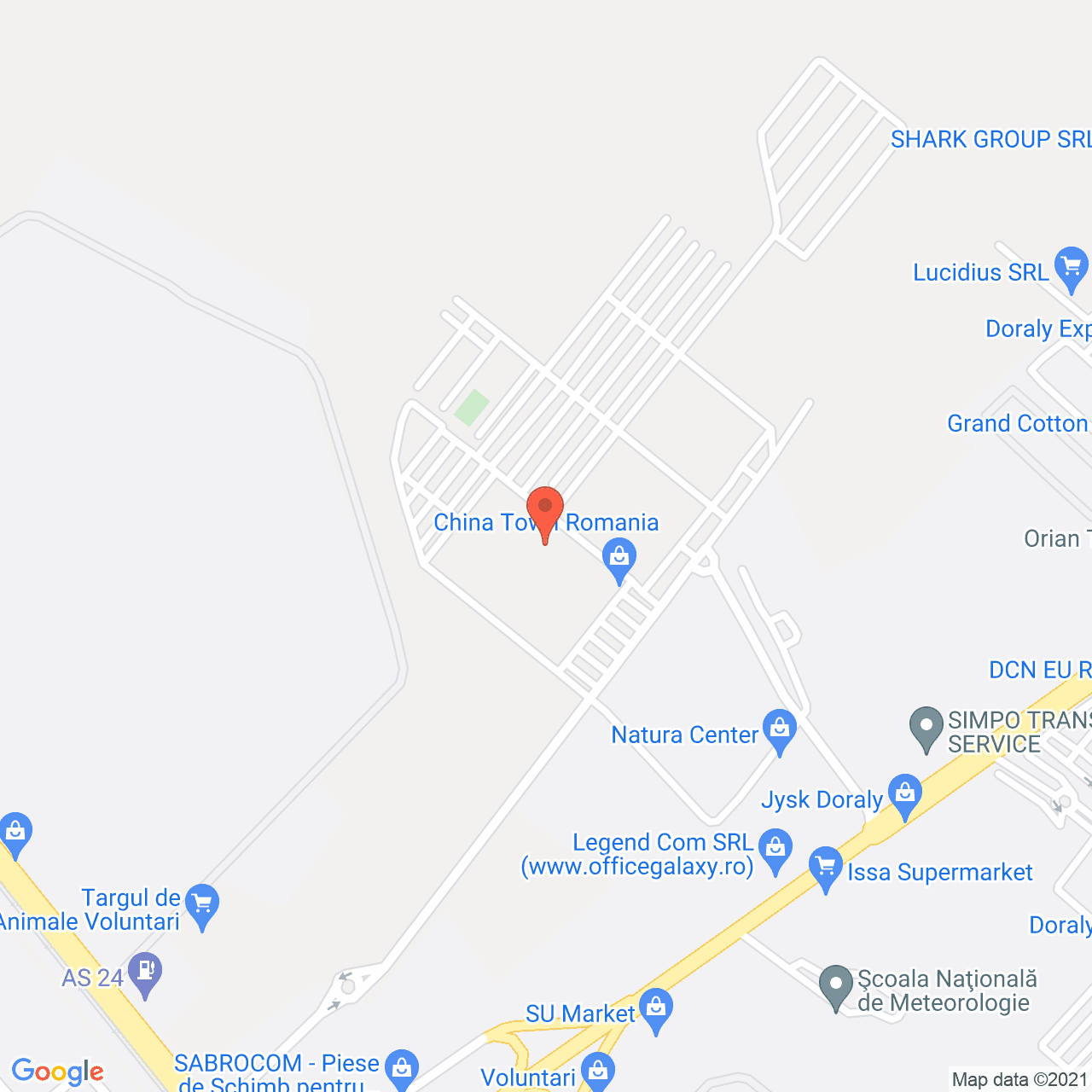 Poza harta streetview, zoom 16, adresa Șoseaua București - Urziceni 17, Afumati, judetul Bucuresti Ilfov