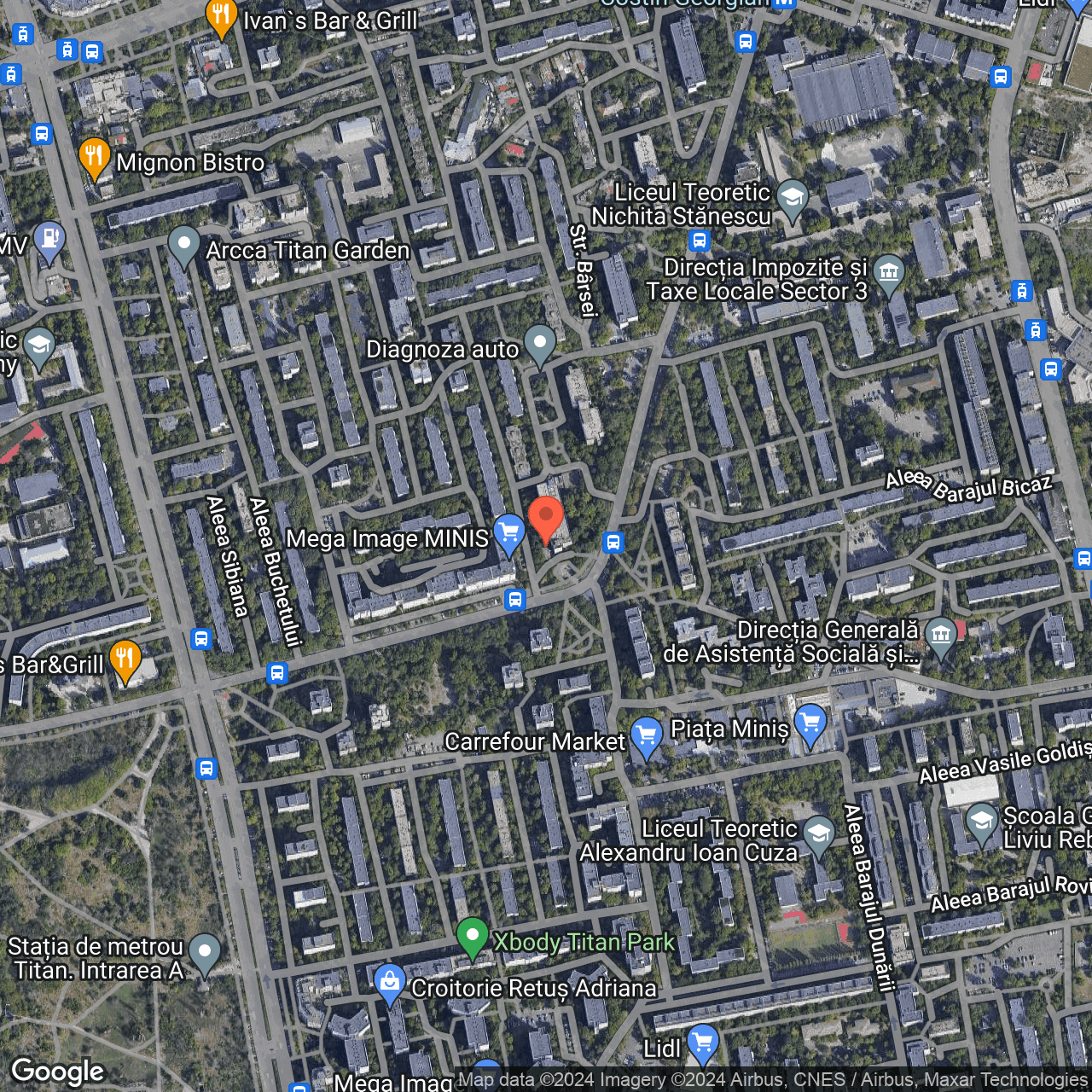 Poza harta hybrid, zoom 16, adresa Bucuresti, str. Lucretiu Patrascanu 1, , judetul