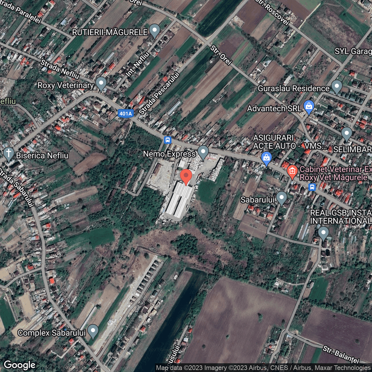 Poza harta hybrid, zoom 16, adresa Vârteju, str. Unirii nr. 11, , judetul