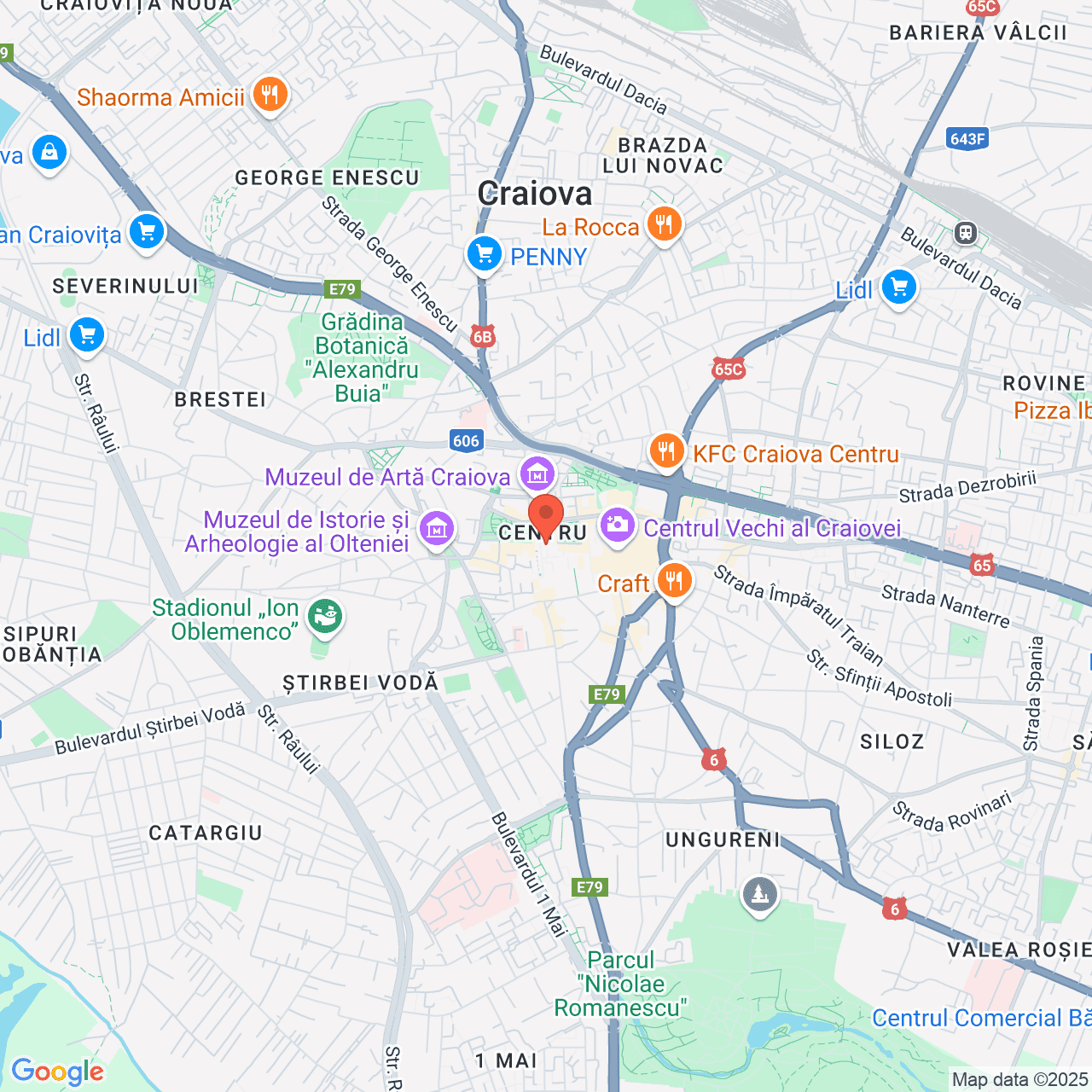 Poza harta streetview, zoom 14, adresa Craiova, str. Olteț, nr. 2, , judetul