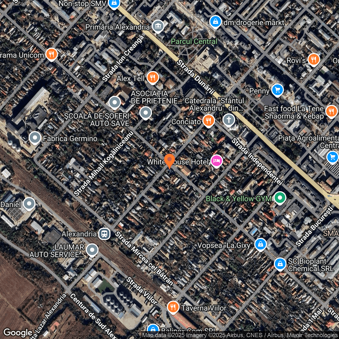 Poza harta hybrid, zoom 16, adresa Alexandria, str. Alexandru Colfescu nr. 32, , judetul