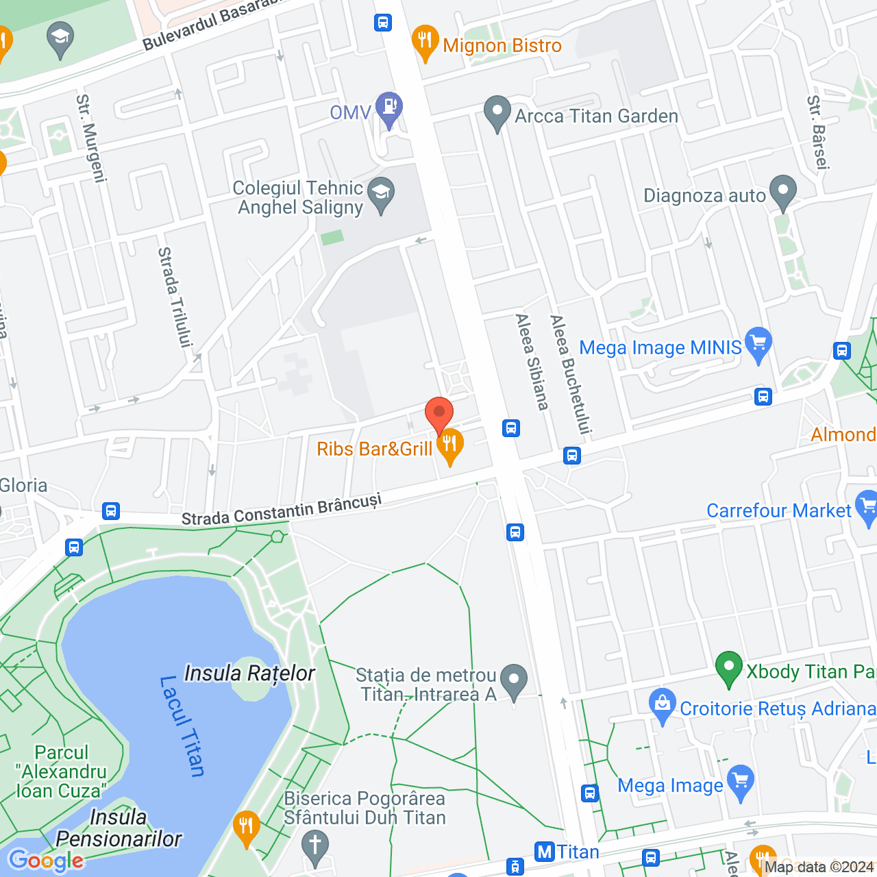 Poza harta streetview, zoom 16, adresa Bucuresti, str. Constantin Brancusi 13, , judetul