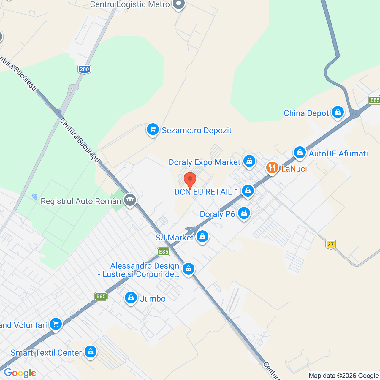 Poza harta streetview, zoom 14, adresa Afumati Ilfov, , judetul