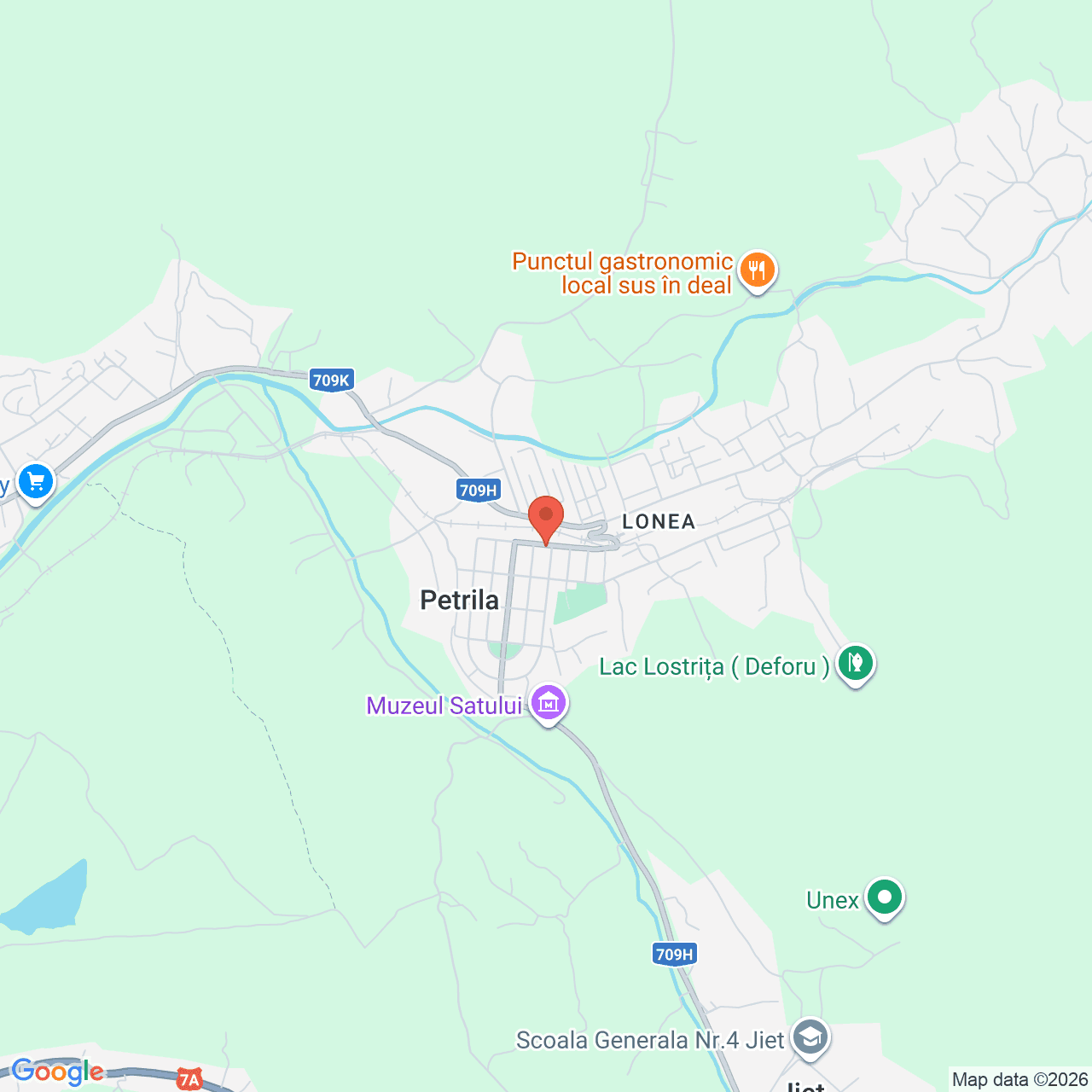 Poza harta streetview, zoom 14, adresa Petrila Hunedoara, , judetul