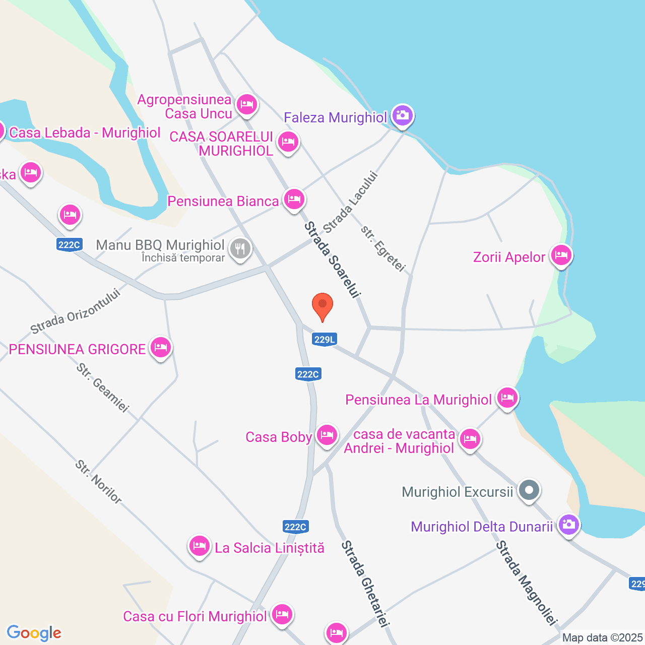 Poza harta streetview, zoom 16, adresa Murighiol Tulcea, , judetul