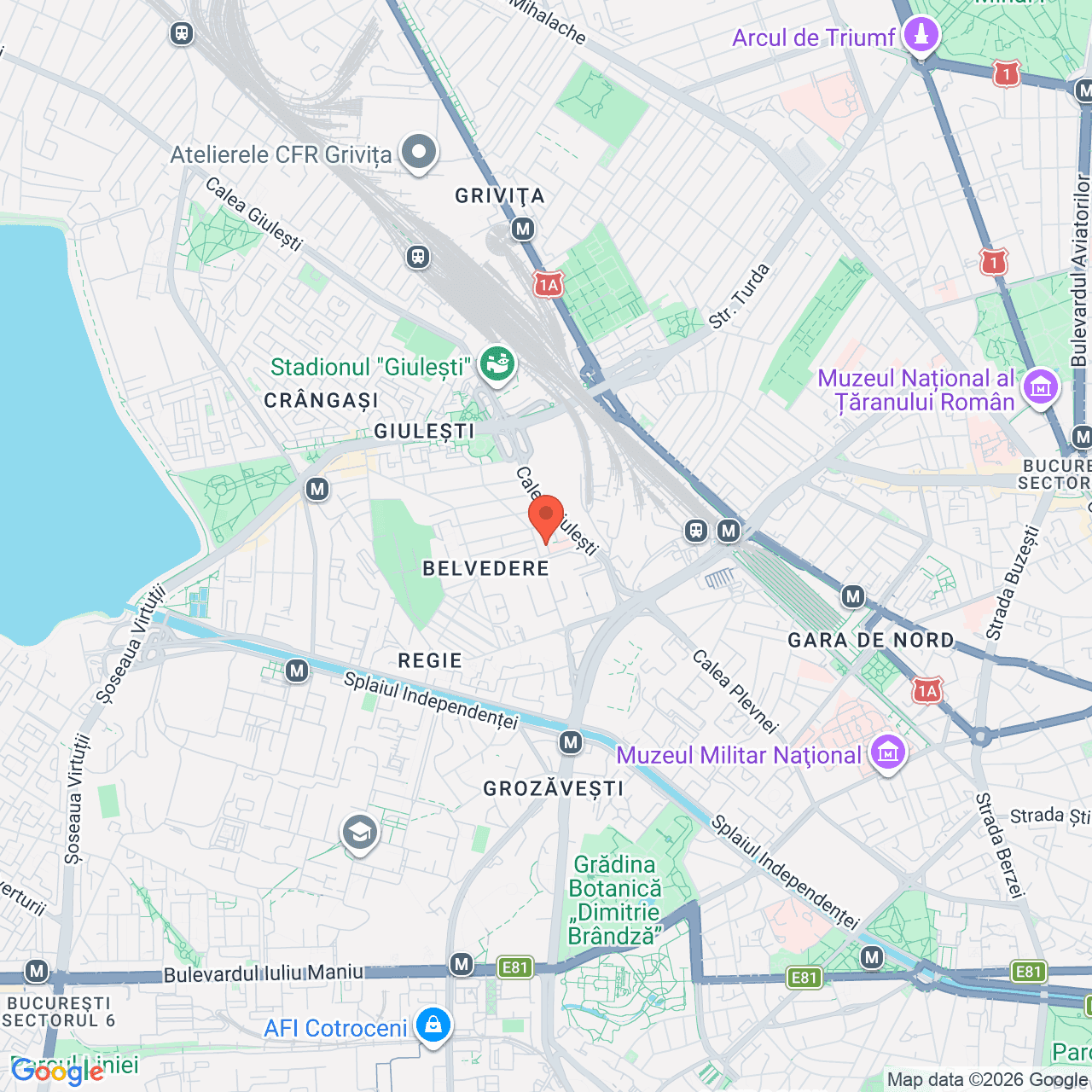 Poza harta streetview, zoom 14, adresa Bucuresti, str. Gabriel Cioran nr. 3, , judetul