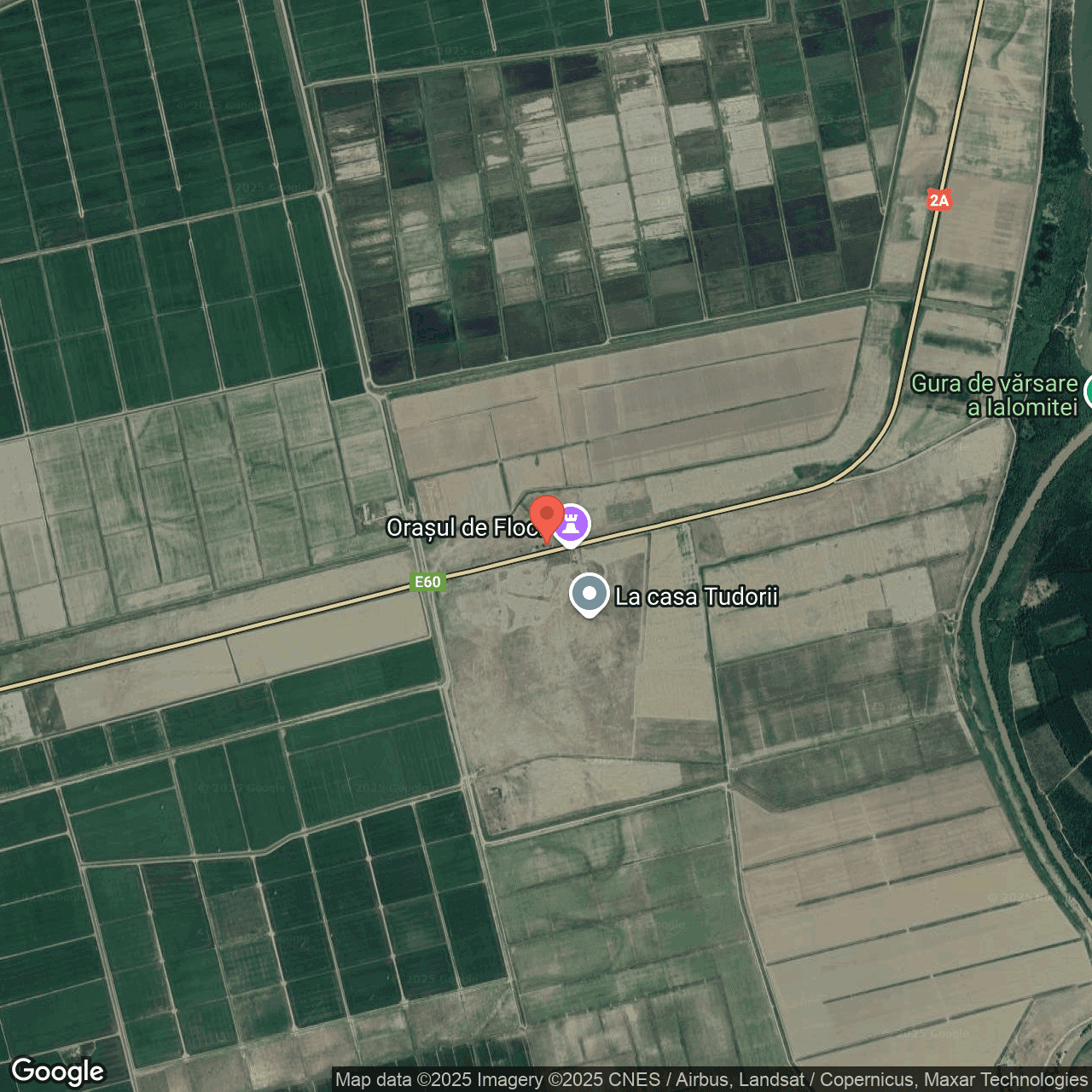 Poza harta hybrid, zoom 14, adresa Giurgeni, , judetul