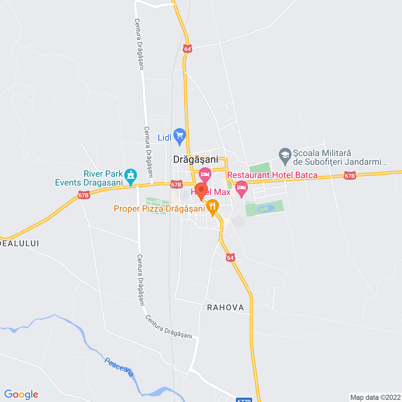 Poza harta streetview, zoom 14, adresa Tudor Vladimirescu, Dragasani, judetul Valcea