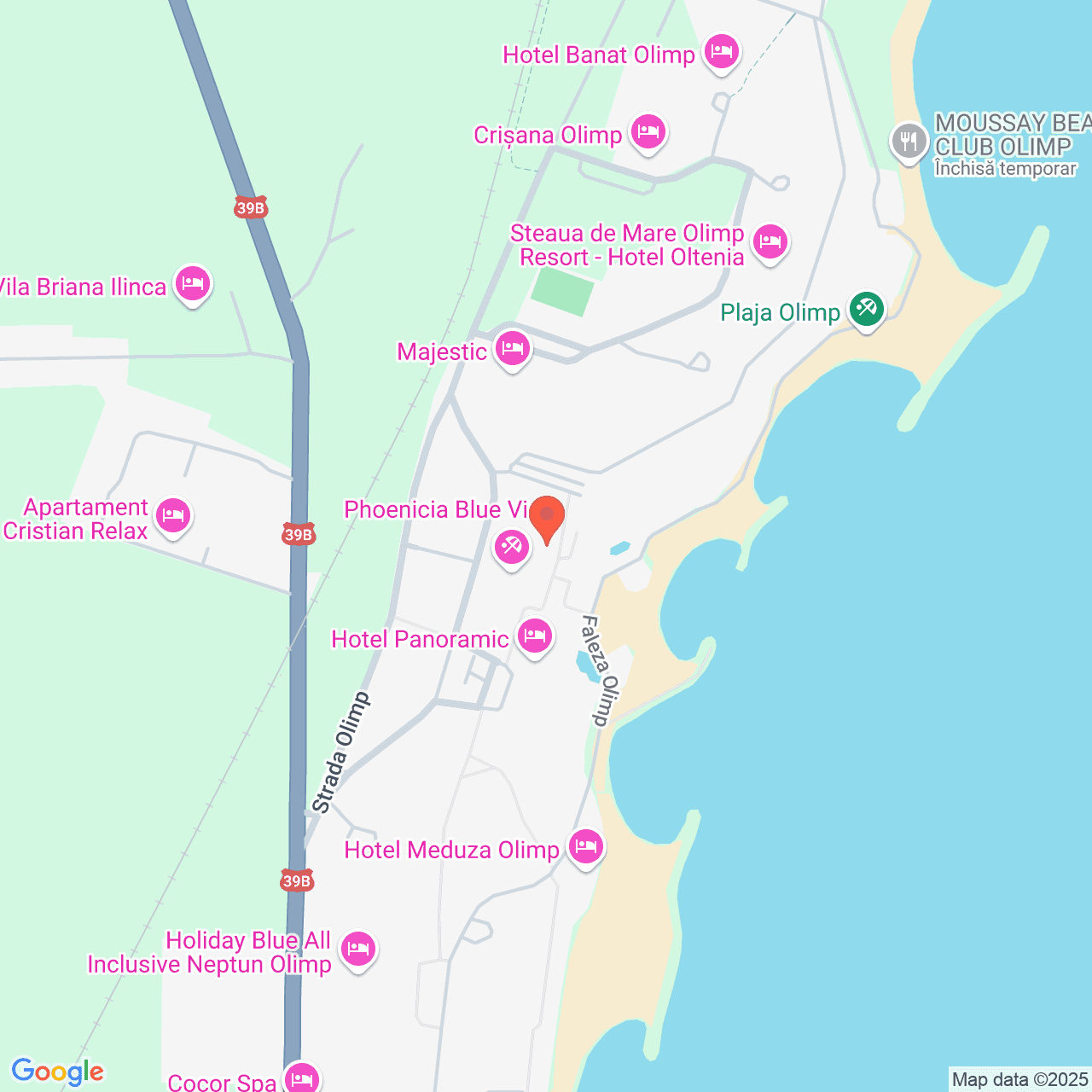 Poza harta streetview, zoom 16, adresa Olimp, Jud. Constanta, , judetul