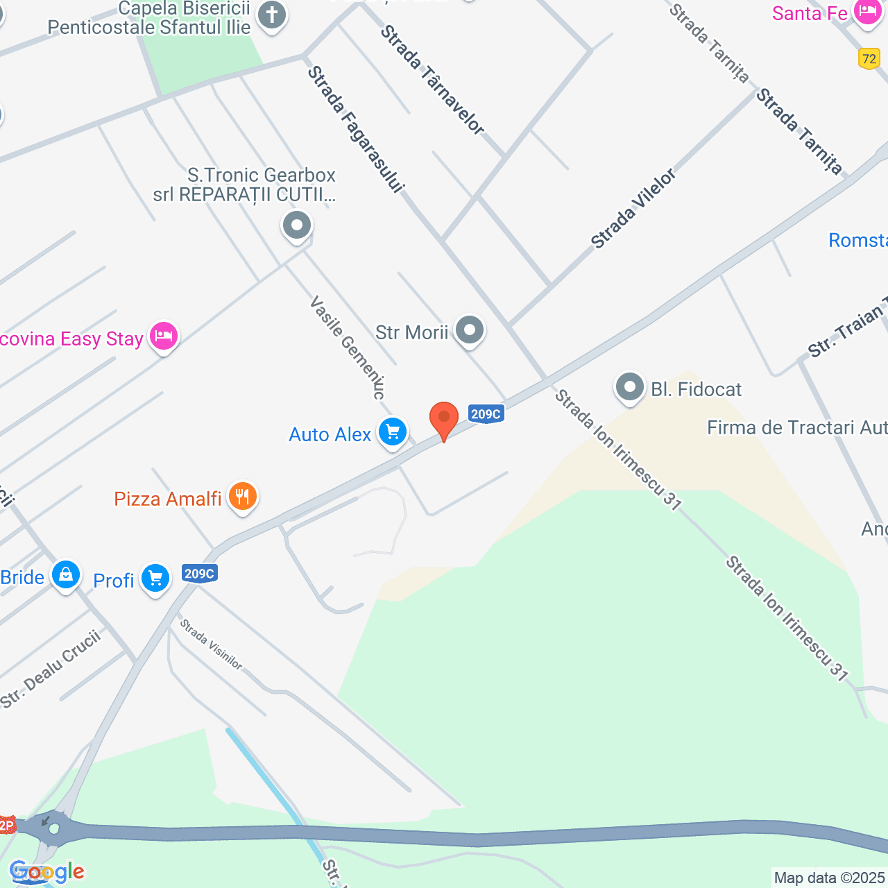 Poza harta streetview, zoom 16, adresa Suceava, Str. Ion Irimescu, , judetul