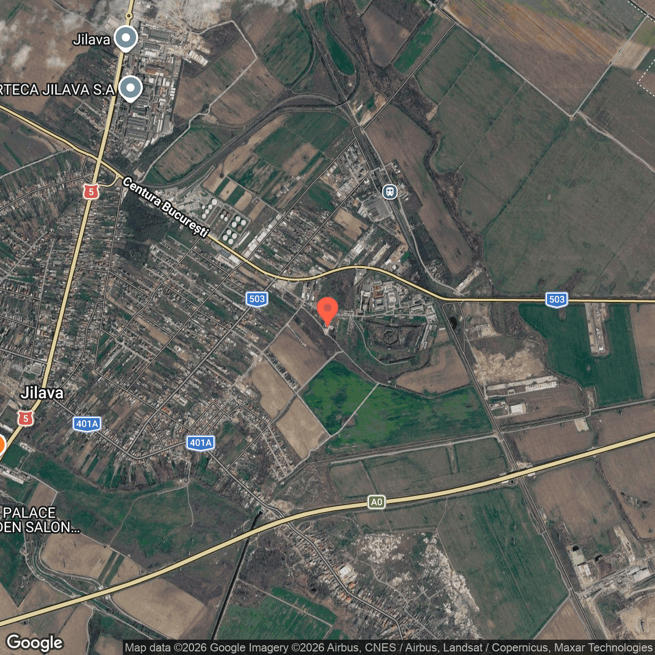 Poza harta hybrid, zoom 14, adresa Jilava, str. Sabarului, Nr.8c, , judetul
