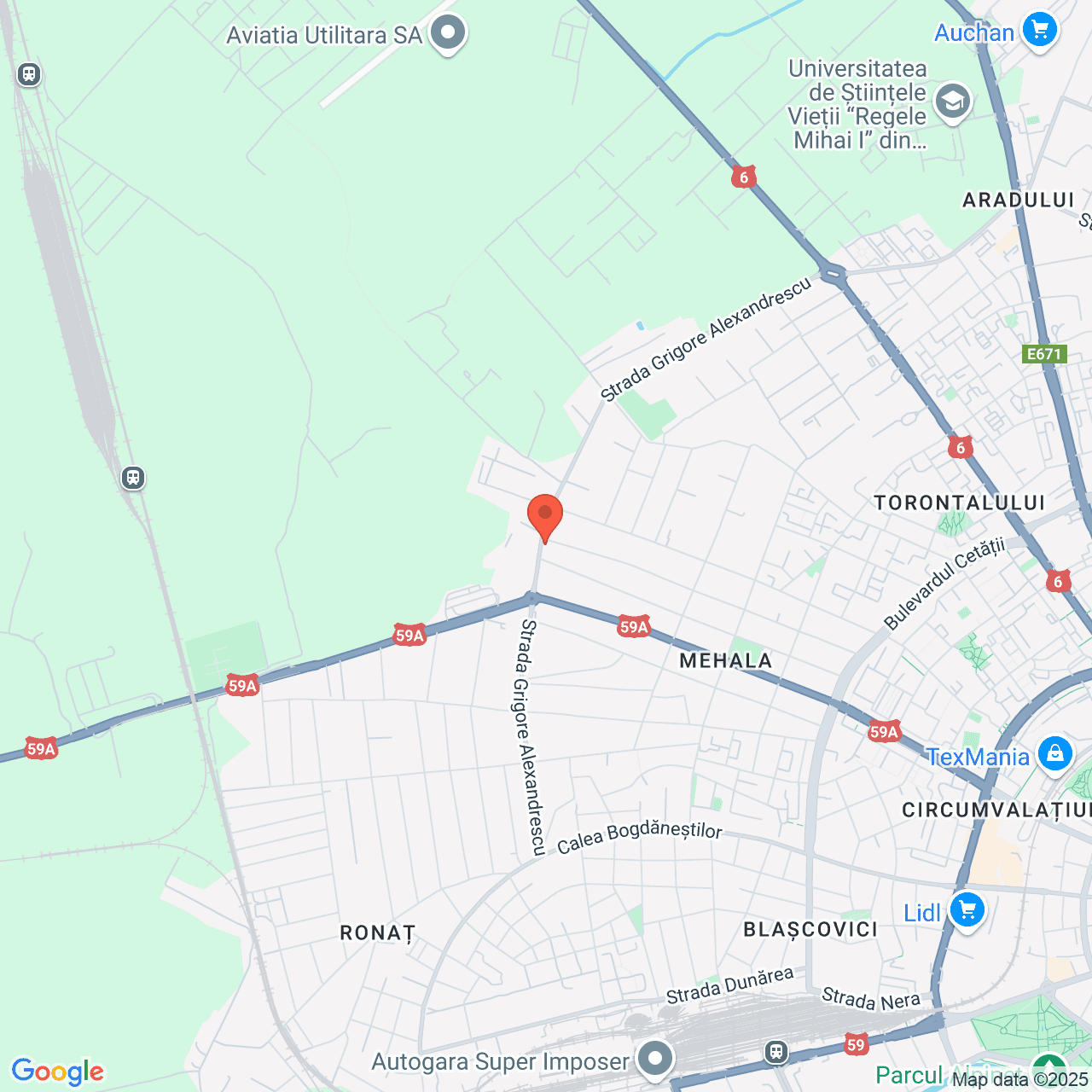 Poza harta streetview, zoom 14, adresa Timişoara, str. Samuil Sagovivi nr 115, , judetul