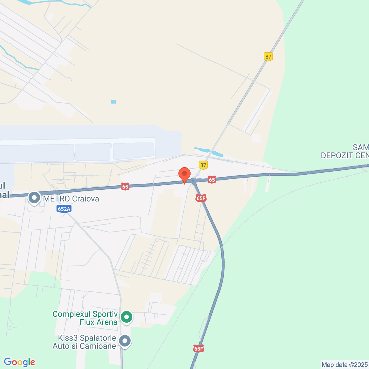 Poza harta streetview, zoom 14, adresa Pielesti, str. Calea București, nr. 121, , judetul