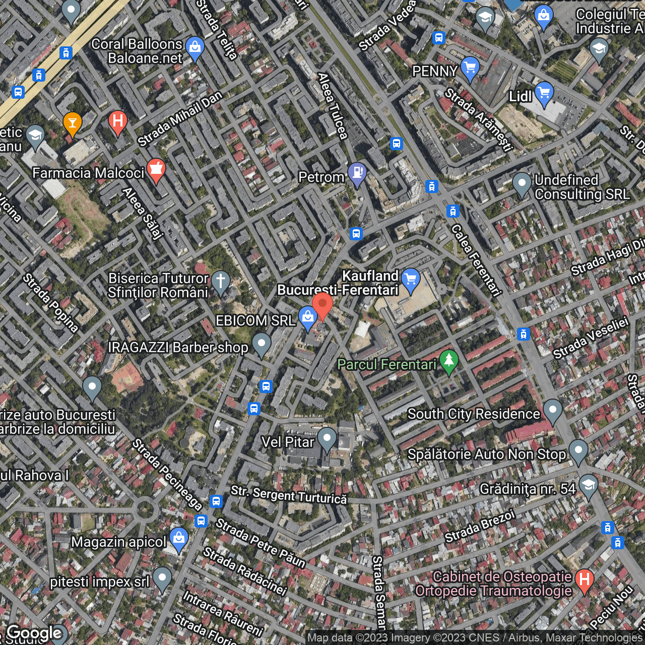 Poza harta hybrid, zoom 16, adresa Strada Cartojani nr. 131C, , judetul