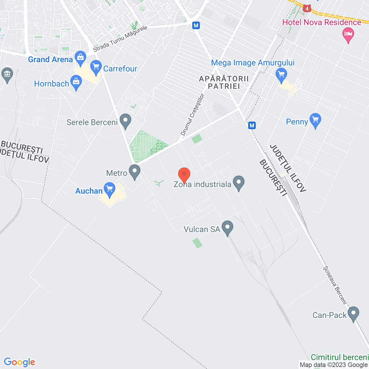 Poza harta streetview, zoom 14, adresa Metalurgiei 134, , judetul